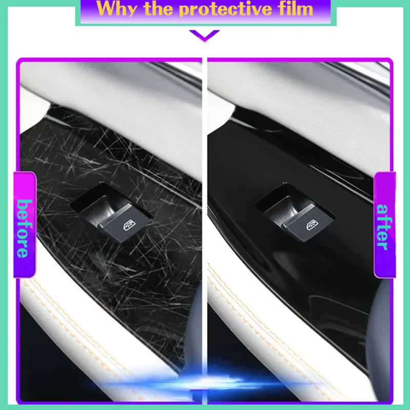 For Porsche Cayenne 2024 2025 TPU Screen Protector Car Infotainment Navigation LCD Instrument Auto Interior Accessories