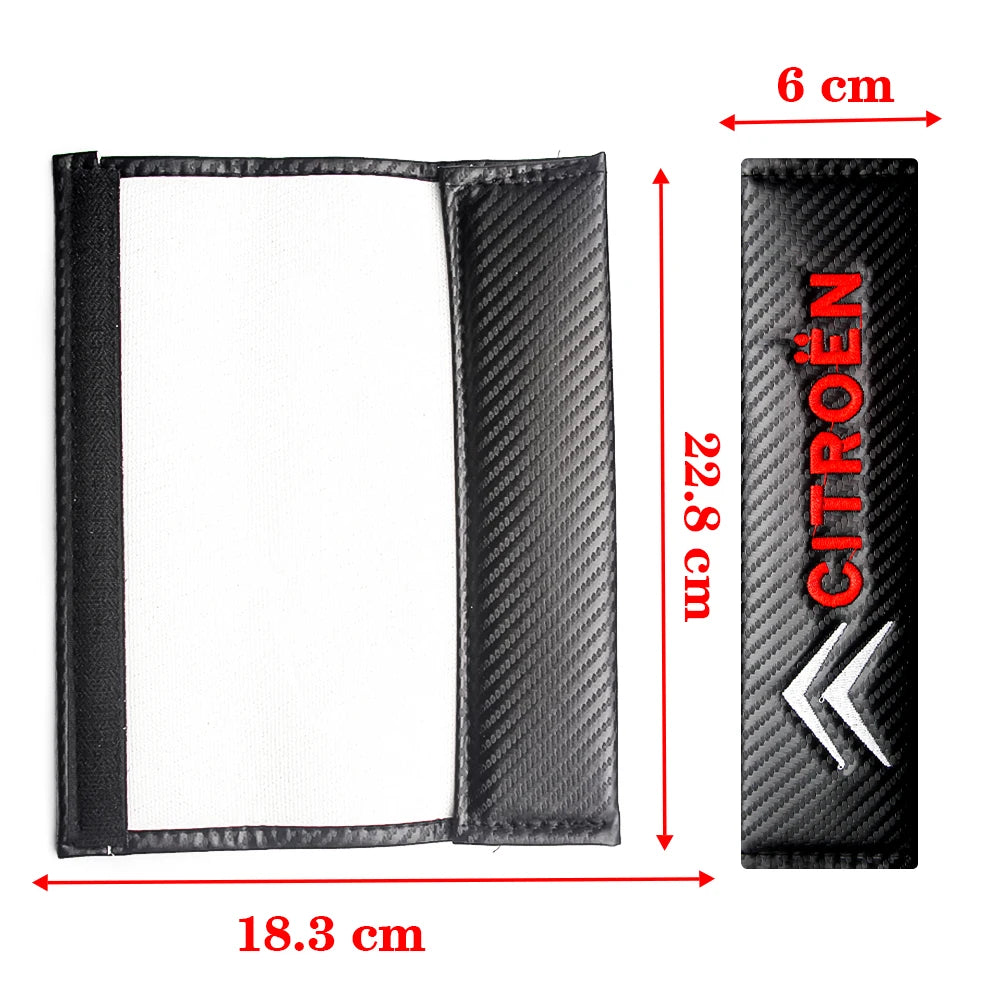 Car Seat Belt Carbon Fiber Safety