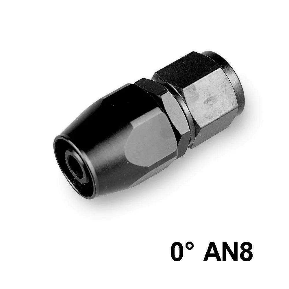 AN4 AN6 AN8 AN10 Car Oil Cooler Kit Aluminum Universal For 0° 45° 90° 180° Braided Oil Fuel Gas Hose Swivel Hose Fitting Adapter