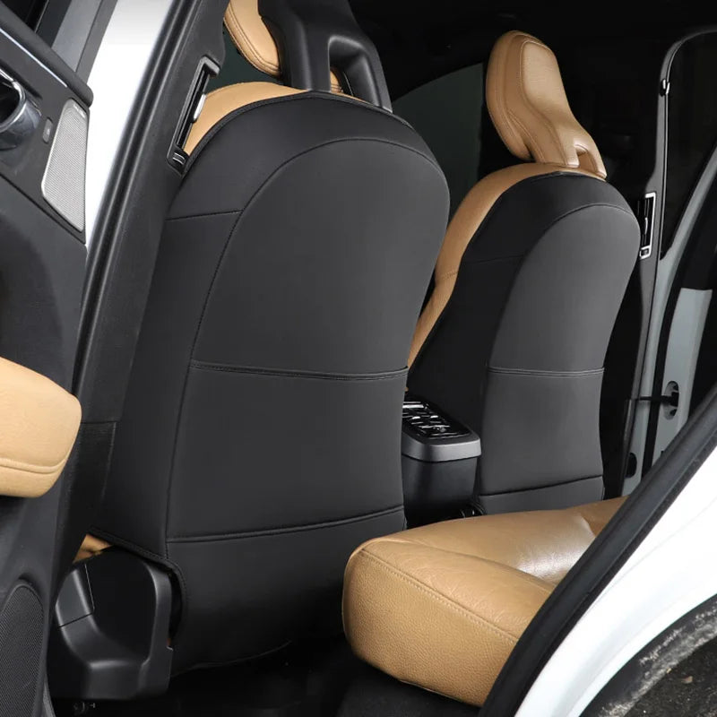 Car styling for Volvo XC60 s90 v90 s60 xc90 v60 seat rear anti kick pad interior products