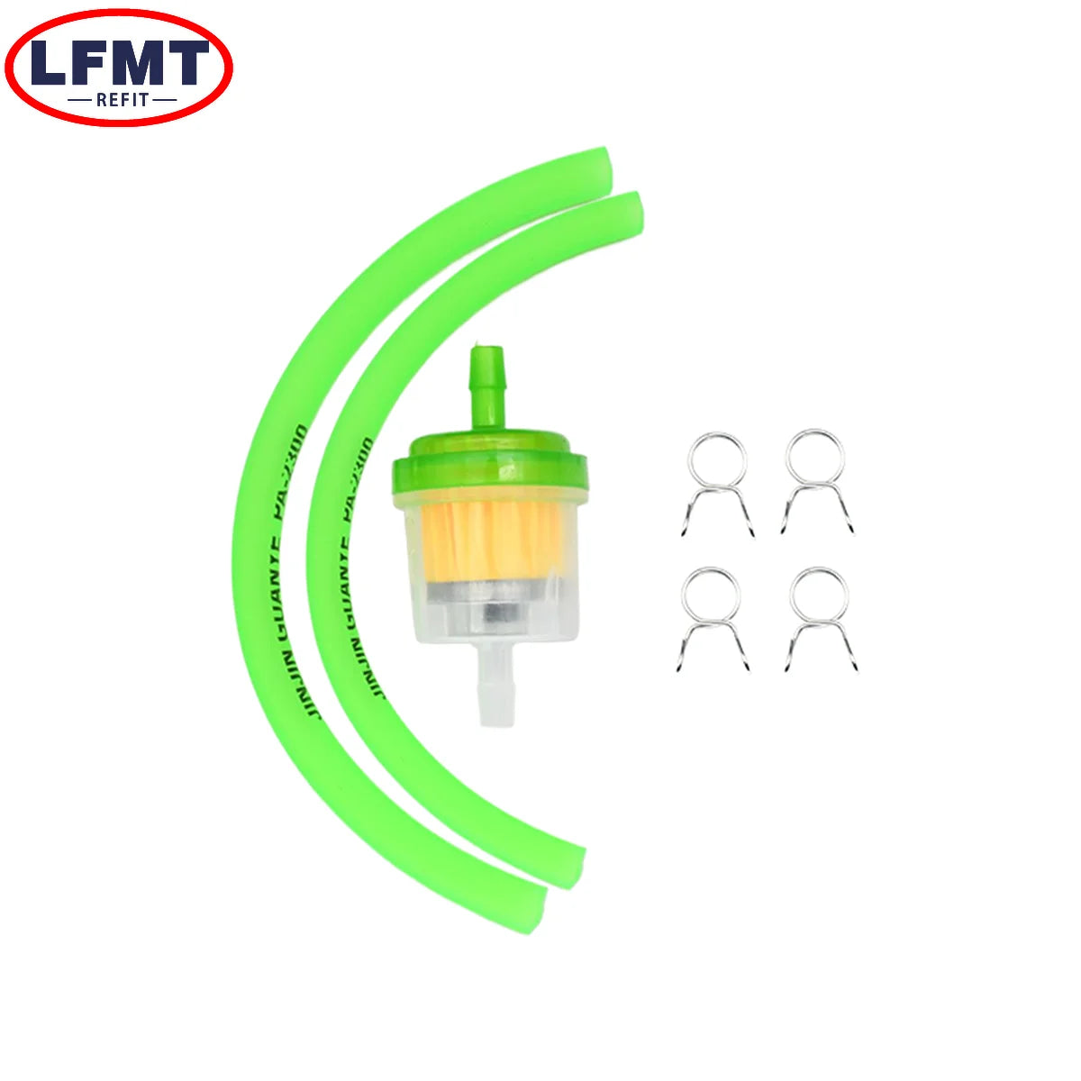Motorcycle Gas Fuel Filters and Fuel Pipe For 49cc 50cc 110cc 125cc Moped Scooter ATV Go Kart Motocross Dirt Pit Bike Universal