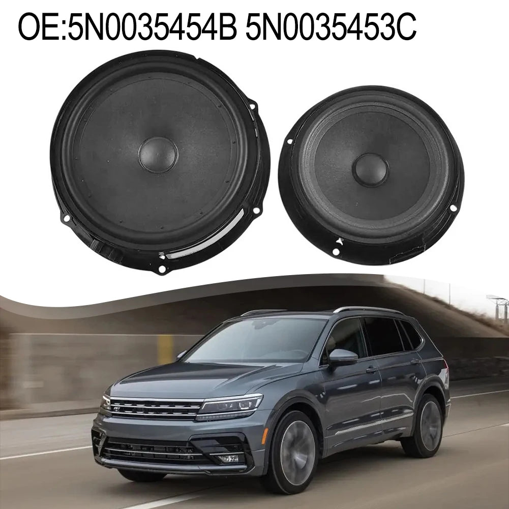 Car Audio Installation As Shown In The Picture 5N0035454B 5N0035453C Automotive Woofer Compact Size Easy Installation