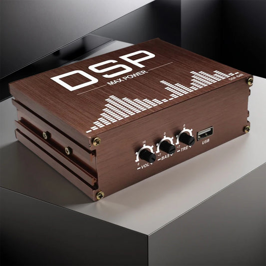 4x50W Car DSP Digital Audio Processor Support APP Control Audio Digital Sound Processor Car DSP Amplifier for Cars