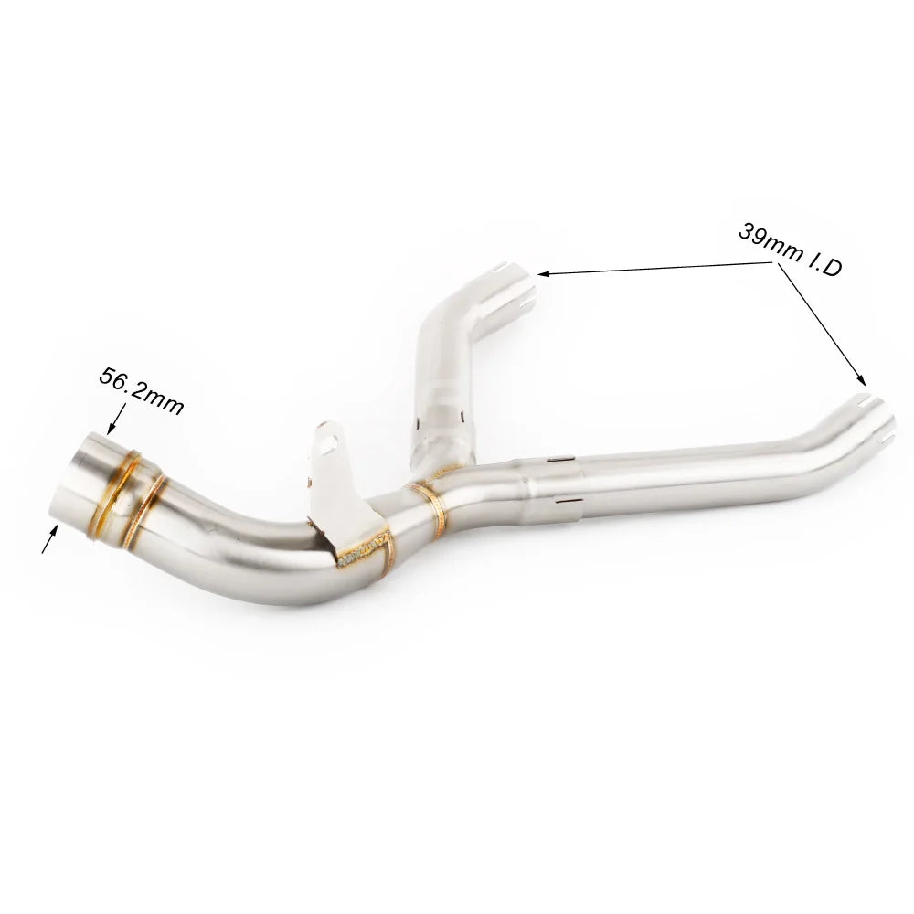 For MOTO GUZZI V85TT 2019 2020 V 85TT V85 V 85 TT Euro 4 Escape Slip-on Motorcycle Exhaust Muffler Link Pipe