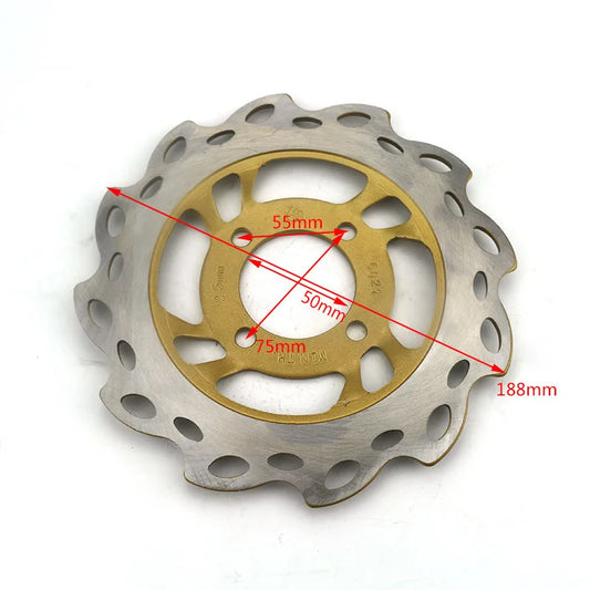 Motorcycle Front Disc Brake Kit Hydraulic  System for 110cc 125cc 140cc BBR TTR Pit Bike Motocross Scooter Pitbike