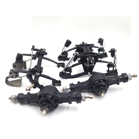 front and rear suspension/rear drive axlet/gearbox for 1/14 Tamiya RC Truck Trailer Scania 770S Actros Volvo MAN Hercules Parts