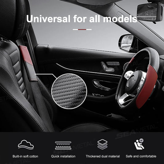 SEAMETAL Car Seat Belt Cover Auto Seat Belt Shoulder Protector Breathable