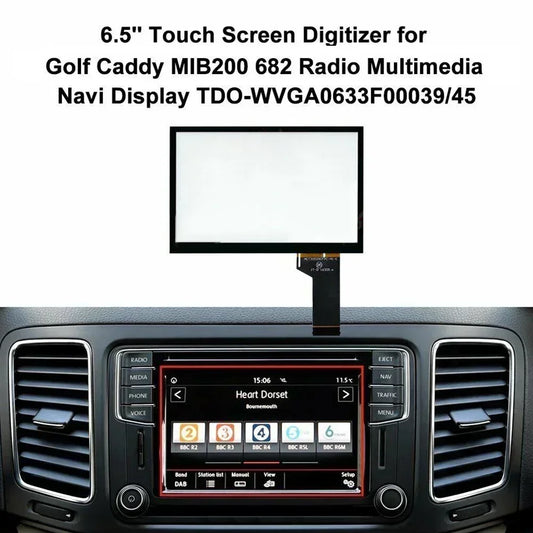 Touch Screen Glass Digitizer For  Skoda MIB2 MIB STD2 Radio Multimedia Navi 6.5'' Touch Screen Digitizer