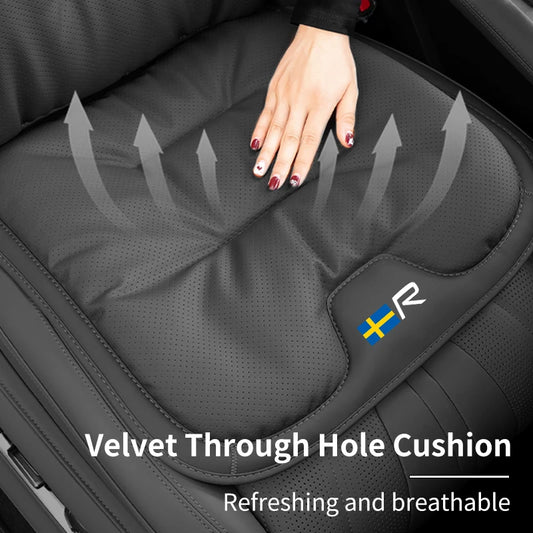 Car Accessories Seat Velvet Protector Cushion For Volvo R AWD C30 C70 S60 S80 S90 T6 V40 V50 V60 V70 V90 XC40 XC60 XC70 XC90