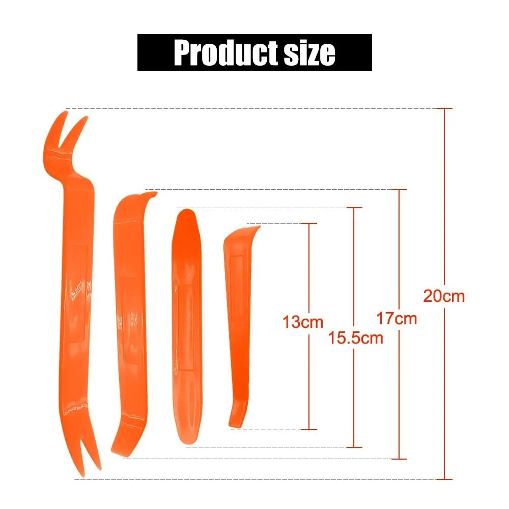 Car Repair Tool Kit Audio Disassembly Tool Pry Bar Door Panel Disassembly Interior Clip Rocker Crowbar Auto Hand Removal Tools