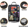 Car Backseat Organizer 9 Storage Pockets Seat Back Protectors Kick Mats for Kids Toddlers Accessories Car Seat back Storage