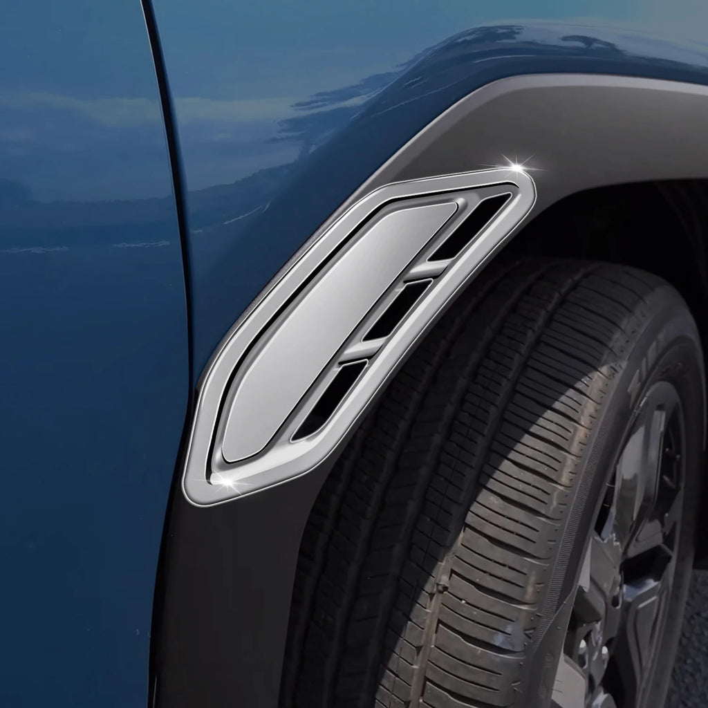 Para Subaru Forester SL 2025, accesorios para coche, ABS, guardabarros lateral, cubierta de puerta delantera, 2 piezas