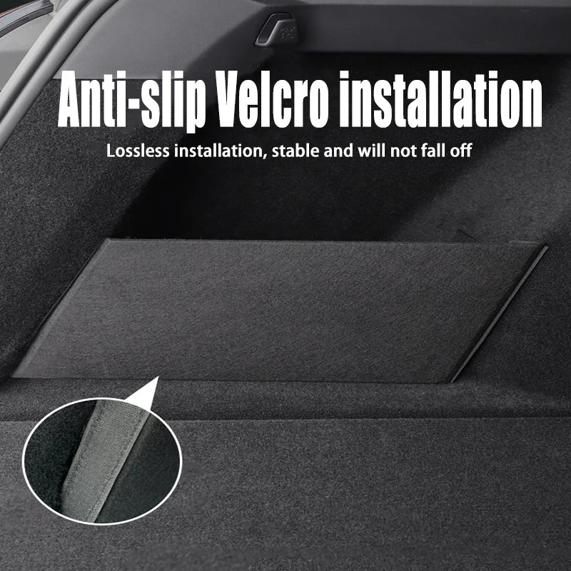 Auto Accessories For Audi A3 8Y 2021~2025 2022 2023 Car Upgrade Organizer Trunk Side Partition Trunk Interior Storage Box Parts