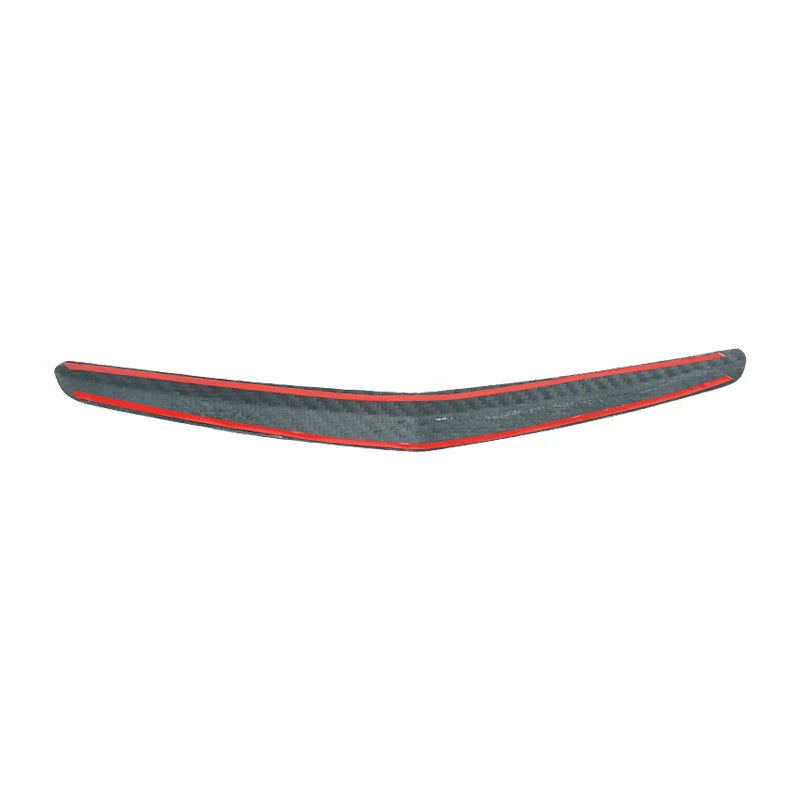 Car Exterior Accessories Real Carbon Fibre Trunk Trim Cover For Cadillac ATS ATSL ATSV