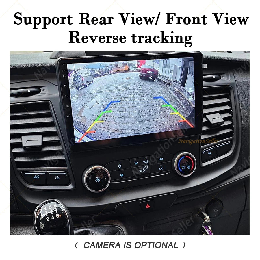 VIGOHI For Ford Transit Custom Pantalla 2018 2019 2020 2021 2022 2023 2024 Android Radio Carplay Multimedia Youtube Tiktok Wifi
