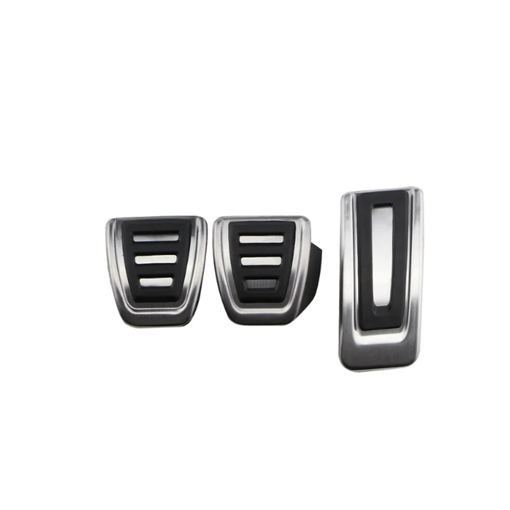 Car Gas Brake Pedals for Audi A3 S3 RS 8V 8Y Sportback e-tron 2013~2025 Anti-Slip Aluminum Alloy Rest Clutch Cover Accessories