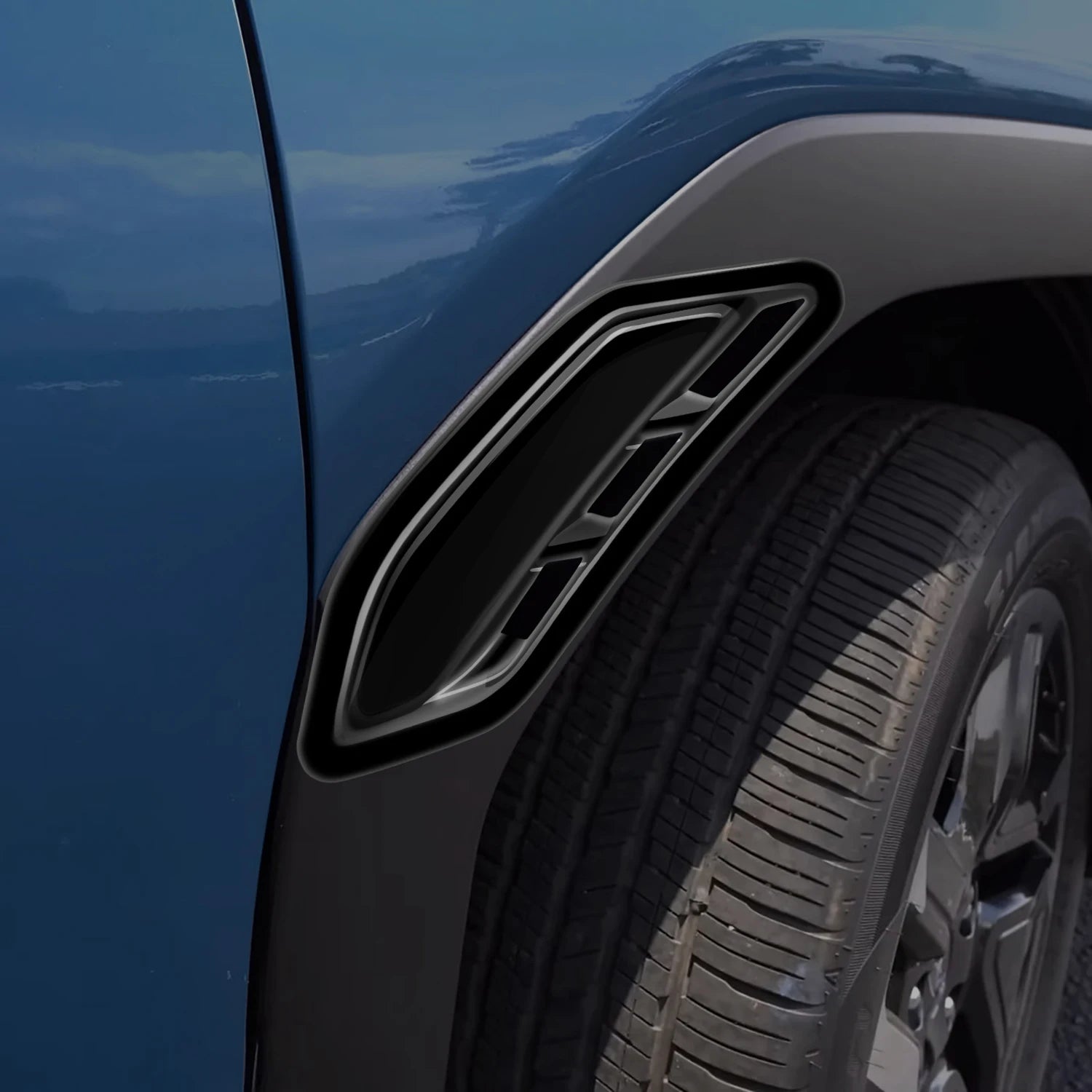 Para Subaru Forester SL 2025, accesorios para coche, ABS, guardabarros lateral, cubierta de puerta delantera, 2 piezas