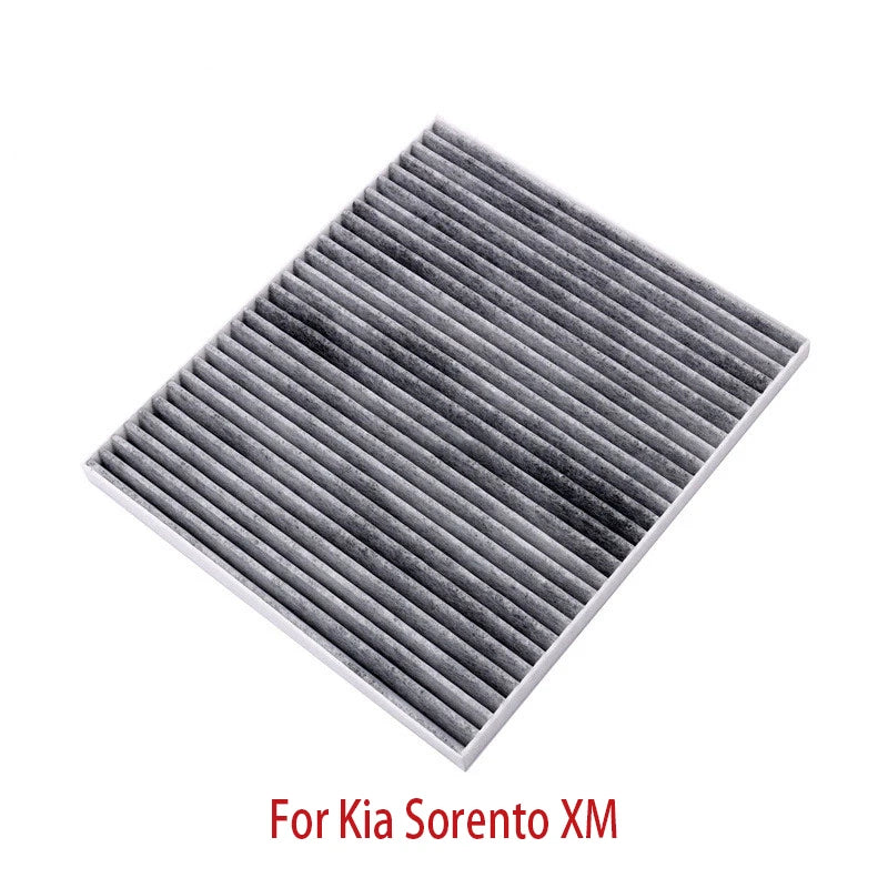 Car Cabin Filter For Kia Sorento XM 2010~2014 97133-2F000 Car Accessories Activated Carbon Built-in Cabin Filter PM2.5 Cleaner