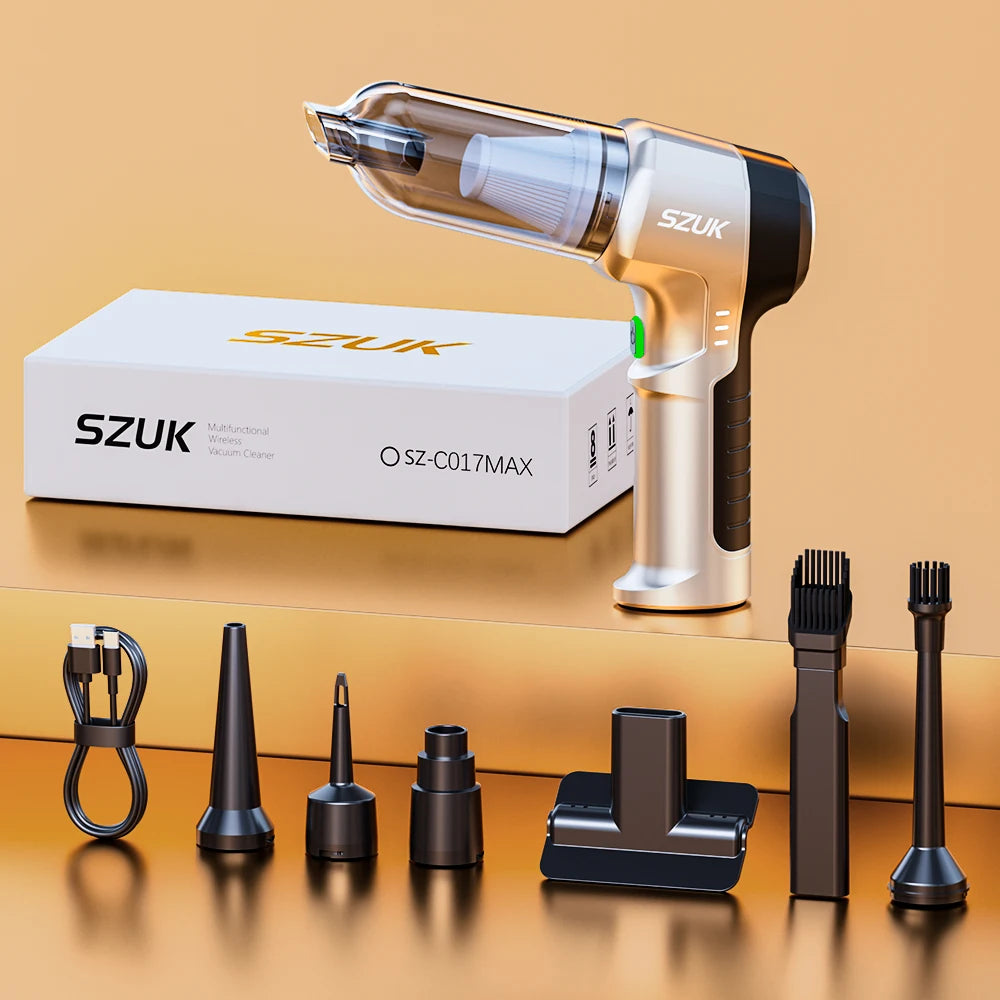Car Vacuum Cleaner High Power Portable Handheld Wireless Brushless Motor Cleaning Machine Powerful Air Duster for Home Appliance