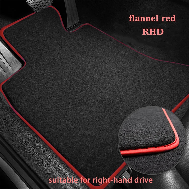 Car Floor Mats For Ford Fiesta 5 MK5 Ford Classic 2003~2008 Rugs Panel Footpads Carpet Cover Pad Anti-slip Foot Pads Accessories