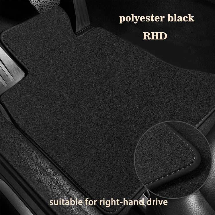 Car Floor Mats For Ford Fiesta 5 MK5 Ford Classic 2003~2008 Rugs Panel Footpads Carpet Cover Pad Anti-slip Foot Pads Accessories