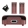 Car Backseat Organizer Storage Box with Hook Auto Interior Decoration Drink Cup Tissue Holder Travel Accessories