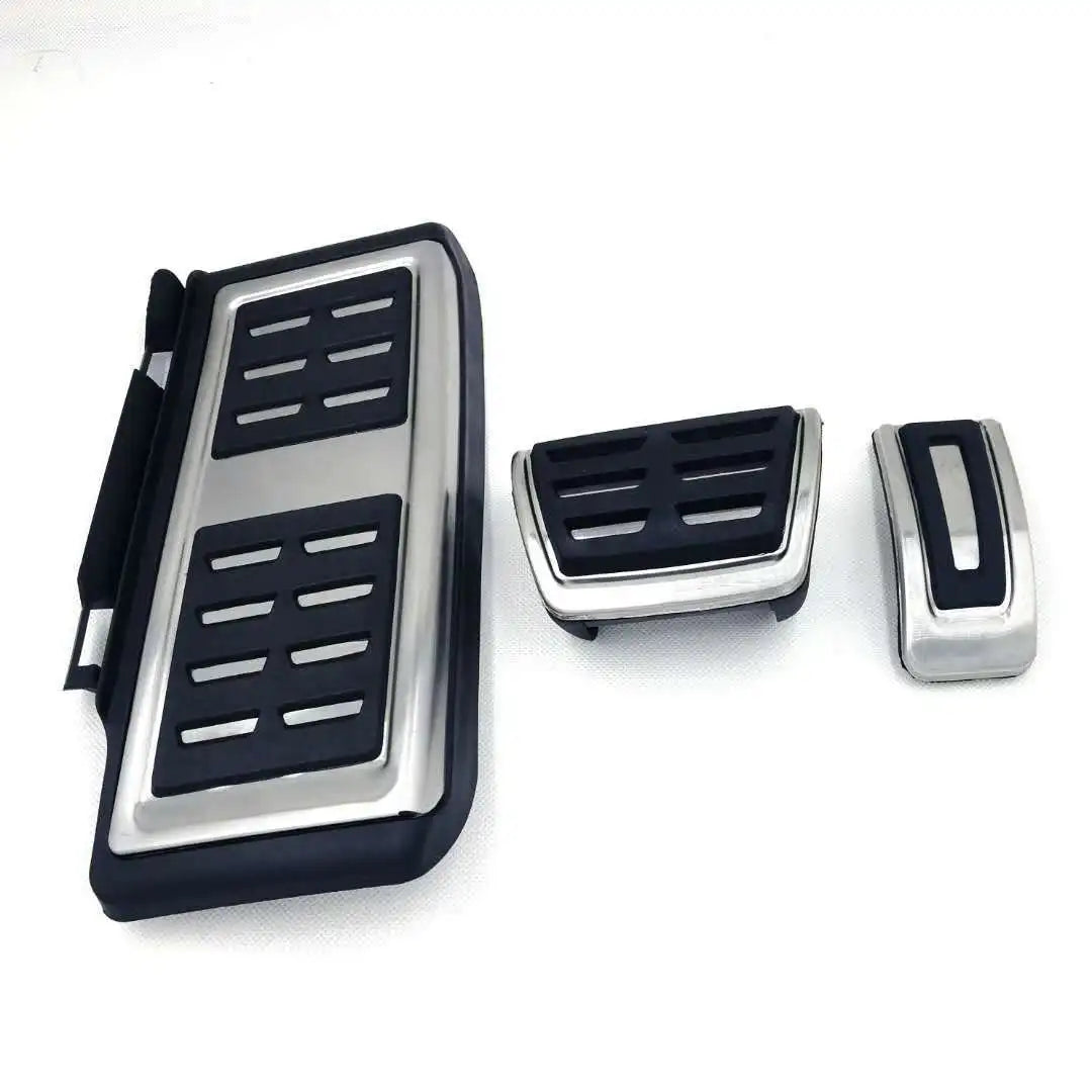 Car Gas Brake Pedals for Audi A3 S3 RS 8V 8Y Sportback e-tron 2013~2025 Anti-Slip Aluminum Alloy Rest Clutch Cover Accessories