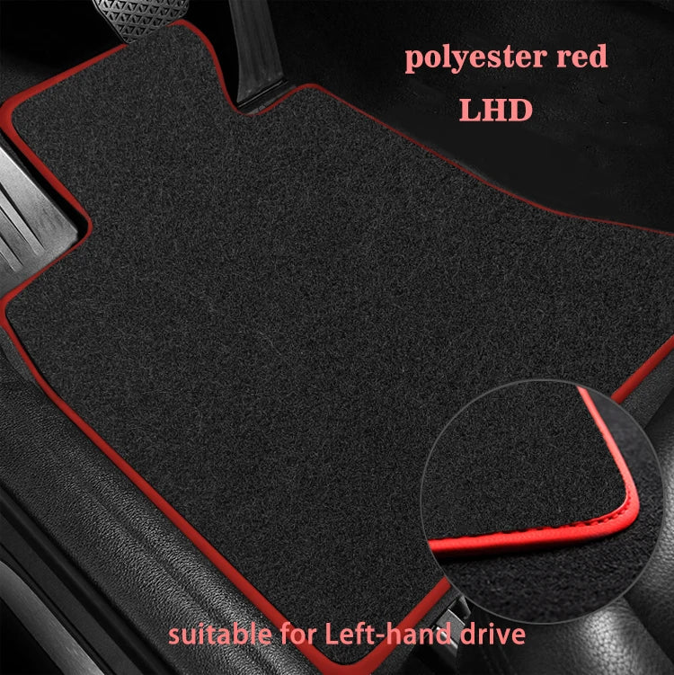 Car Floor Mats For Ford Fiesta 5 MK5 Ford Classic 2003~2008 Rugs Panel Footpads Carpet Cover Pad Anti-slip Foot Pads Accessories