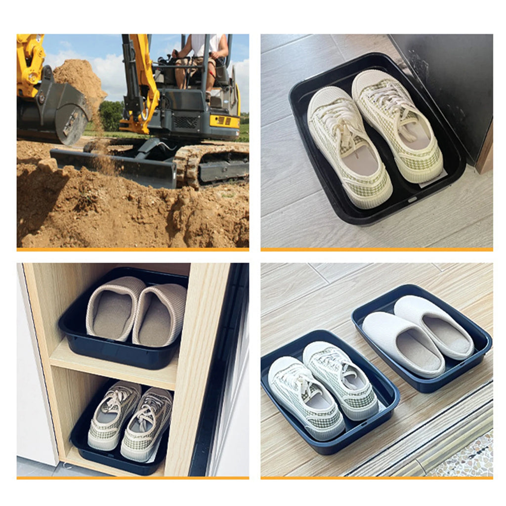 Car Shoes Storage Tray Interior Multifunctional Durable Accessory Tidying Vehicle Organizer Under Seat Container Box