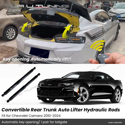 For Chevrolet Camaro 2010-2024 Coupe Truck Damper Tail Gate Auto-Lift Assist Tailgate Shock Hydraulic Rods Auto Accessories