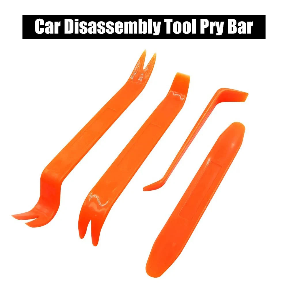 Car Repair Tool Kit Audio Disassembly Tool Pry Bar Door Panel Disassembly Interior Clip Rocker Crowbar Auto Hand Removal Tools