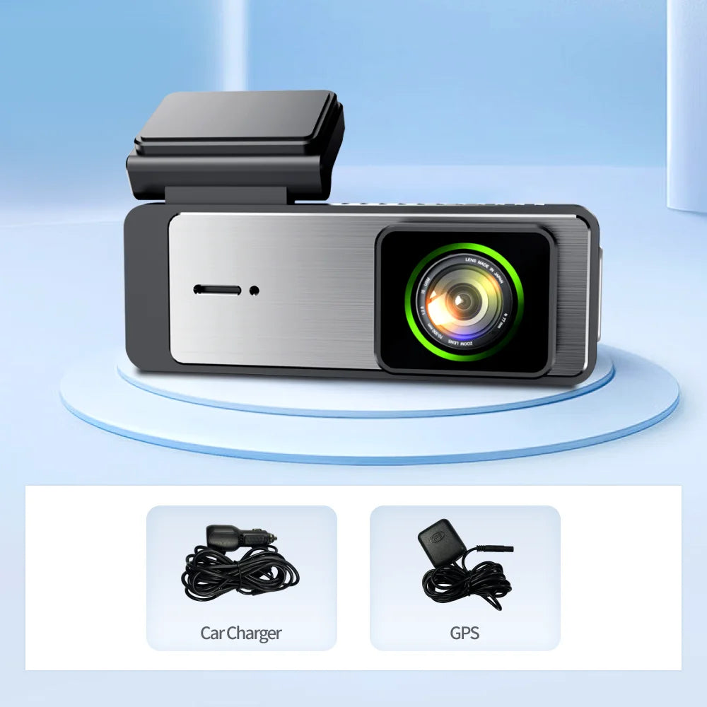 Imagebon Q7 4K Dash Cam with ADAS Car DVR 1.47″ Dash Camera Wifi AR Real-Time Navigation Voice Control