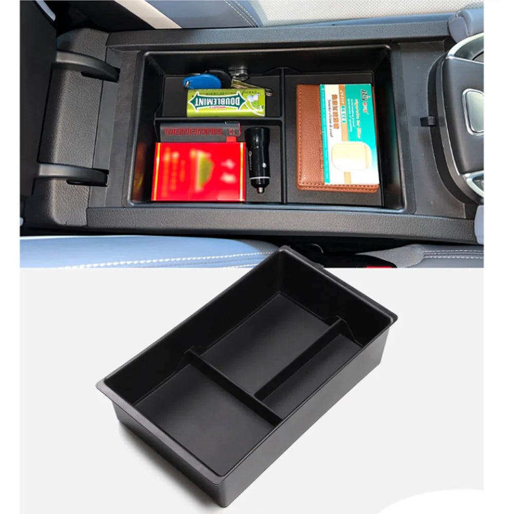 Car Organizer Box for Chery Chirey Omoda 5 C5 FX 2022~2024 2023 Armrest Storage Center Console Sundries Packing Tray Accessories