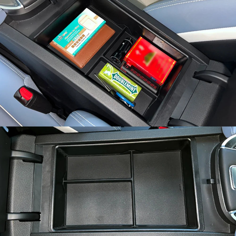 Car Organizer Box for Chery Chirey Omoda 5 C5 FX 2022~2024 2023 Armrest Storage Center Console Sundries Packing Tray Accessories