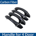 Door Handle Covers For SEAT Ateca 2022 Accessories Cupra KH7 2016 2017 2018 2019 2020 2021 Carbon Fiber Exterior Car Accessories