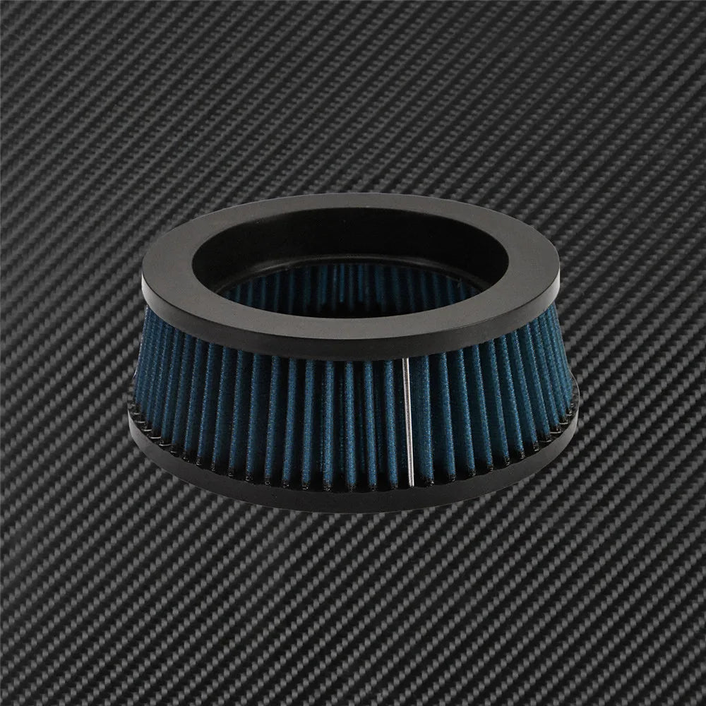 Motorcycle Air Filter Cleaner System Inner Element Replacement Grey/Red/Blue For Harley Touring Dyna Softail Sportster 883 1200