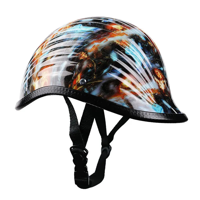 motorcycle helmet half face helmet