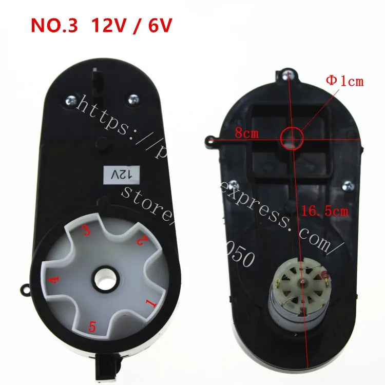 Children electric car steering gearbox with motor,Steering motor for remote control car,toy car steering gear box with engine