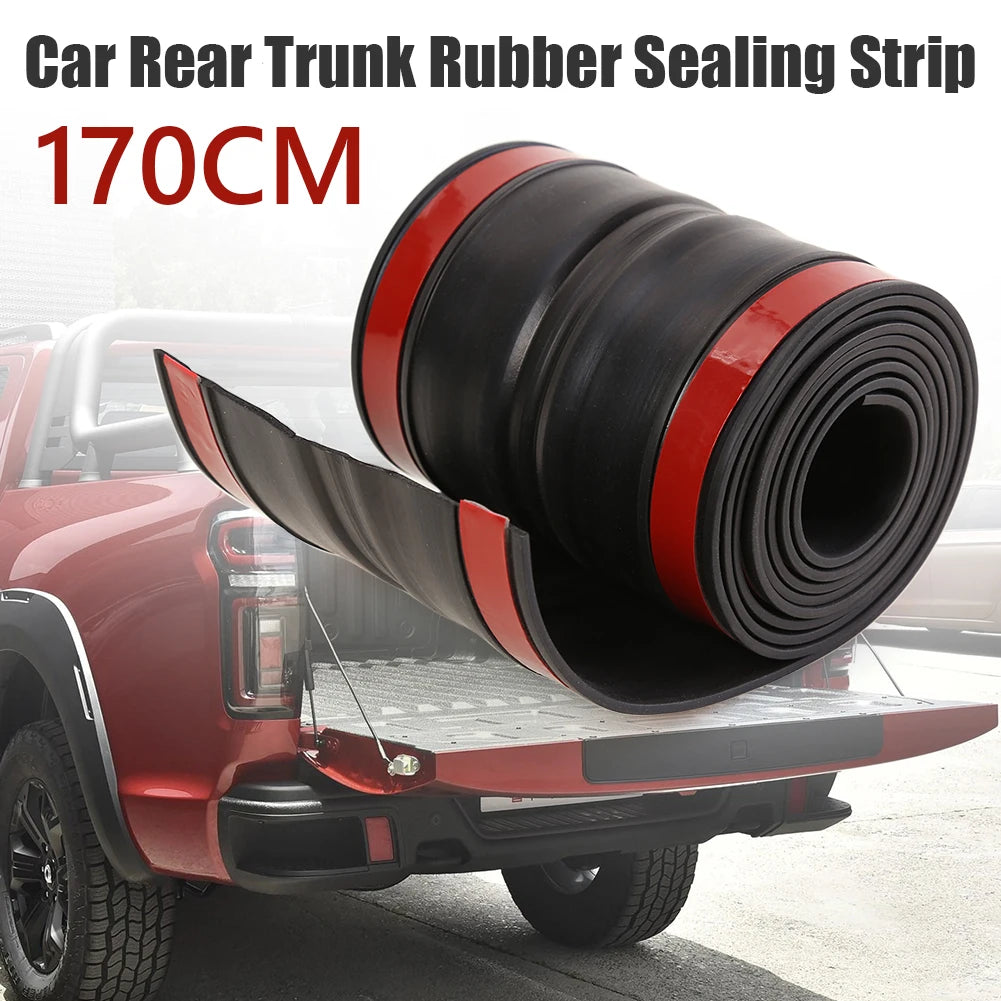 67x4 inch Practical Rubber Pickup Truck Bed Tailgate Gap Cover Multi-functional Durable Classic Filler Seal Shield Cap