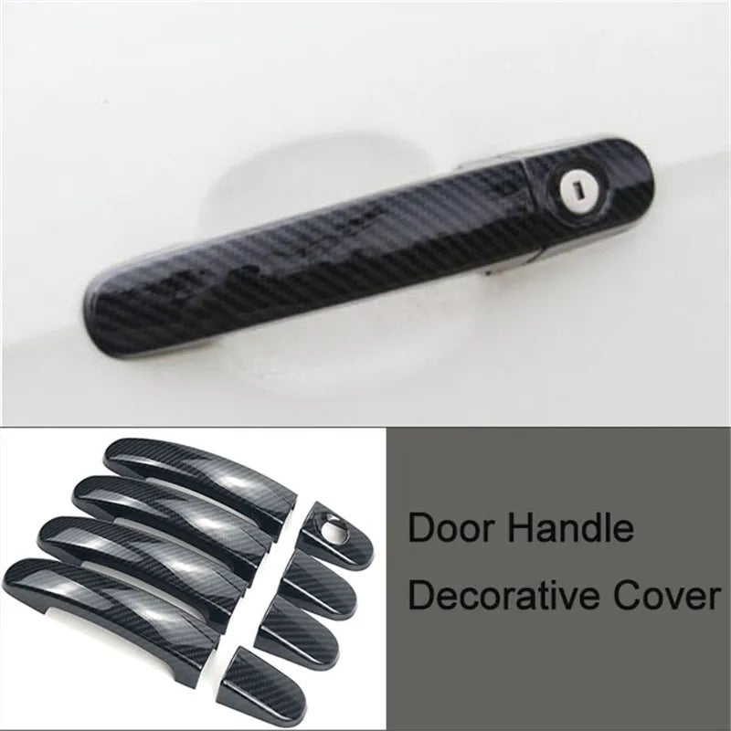 Accesorios de estilo de coche, cubierta decorativa para manija de puerta exterior de Ford Focus 2, 3, 4, MK2, MK3, MK4, Kuga, Escape, Maverick y Ranger.