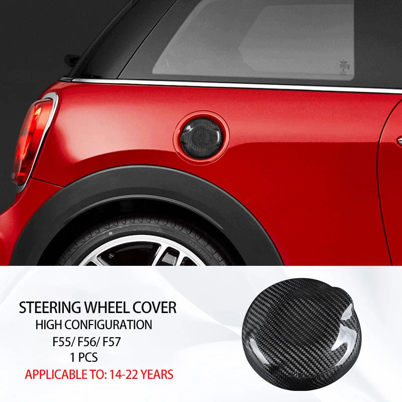 Car Interior Accessories For Mini Cooper F54 F55 F56 F57 F60 Real Carbon Fiber Decorative Cover Sticker Protective Auto Part