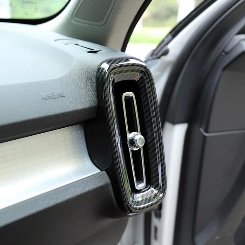 Car Interior Accessories For Volvo XC40 XC 40 2019 2020 2021 Water Cup Cover Air Vent Trims Window Lift Switch Panel Cover Trim