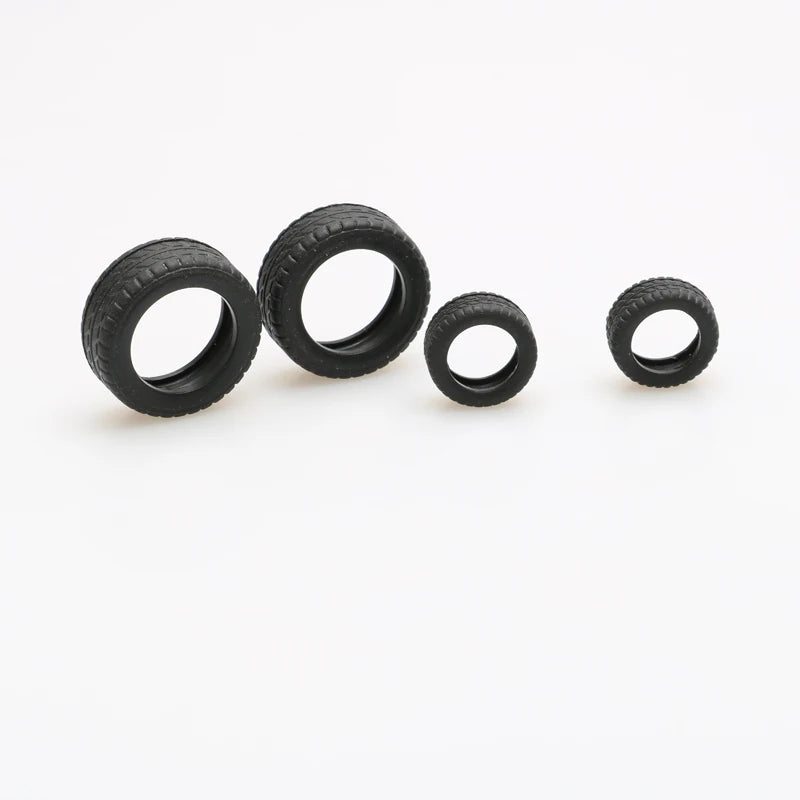 20PCS RC Tugboat Anti-collision Tires Diameter 19mm/28mm Miniature Wheel Mircro Simulated Tyres Decoration Parts for Boat Model