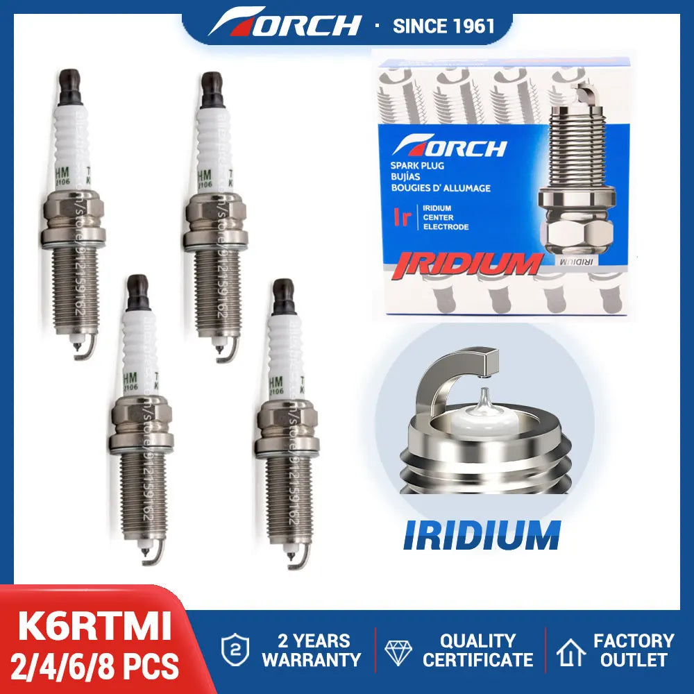 Bujías de iridio originales de China TORCH FR7NII33X/SILFR6C11/VFKH20//K6RTMI