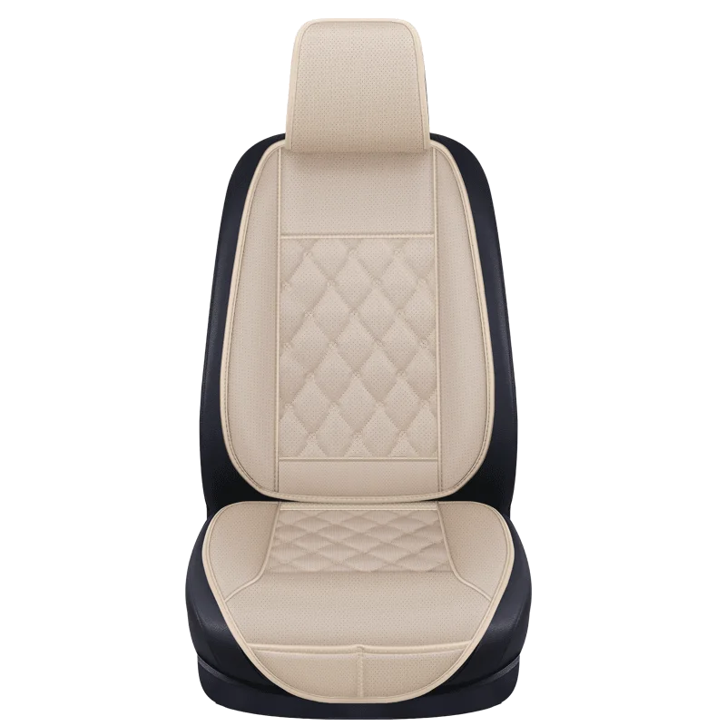 Auto Seat Cushion Leather Seat Cover Car Seat Protector Cushion seat Car Front Seats Covers luxury car seat Cape 5 seats