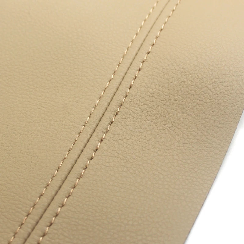 Car Accessory Front 2 Door Armrest Panel Leather Cover Trim For Dodge Charger 2011 2012 2013 2014 2015 2016 2017 2018 2019 Beige