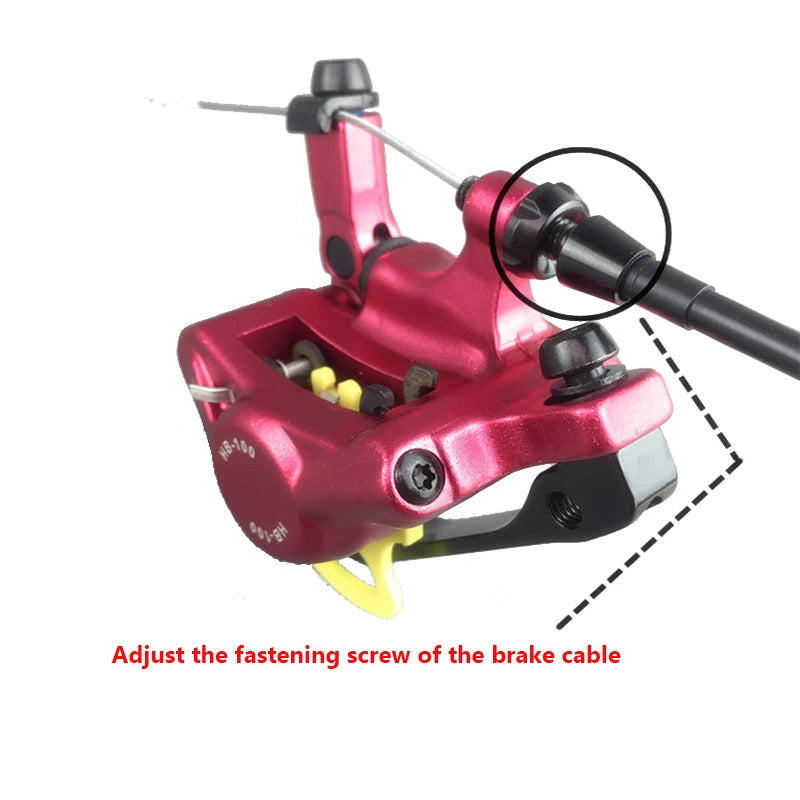 ZOOM HB100 MTB Hydraulic Brakes Set Bicycle Caliper Disc Brakes For Mountain Bike Pushes Caliper Piston Cycling With Rotor 160mm