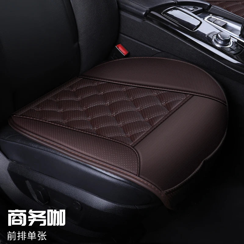 Auto Seat Cushion Leather Seat Cover Car Seat Protector Cushion seat Car Front Seats Covers luxury car seat Cape 5 seats
