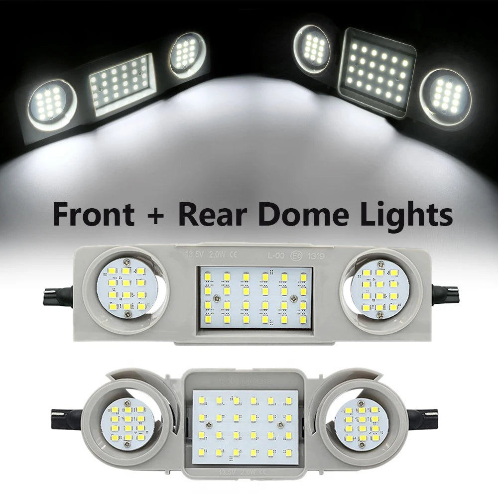 LED Car Interior Dome Reading Light For VW Passat Golf Jetta Tiguan Touran Sharan Seat Alhambra Leon Skoda Octavia Superb Yeti