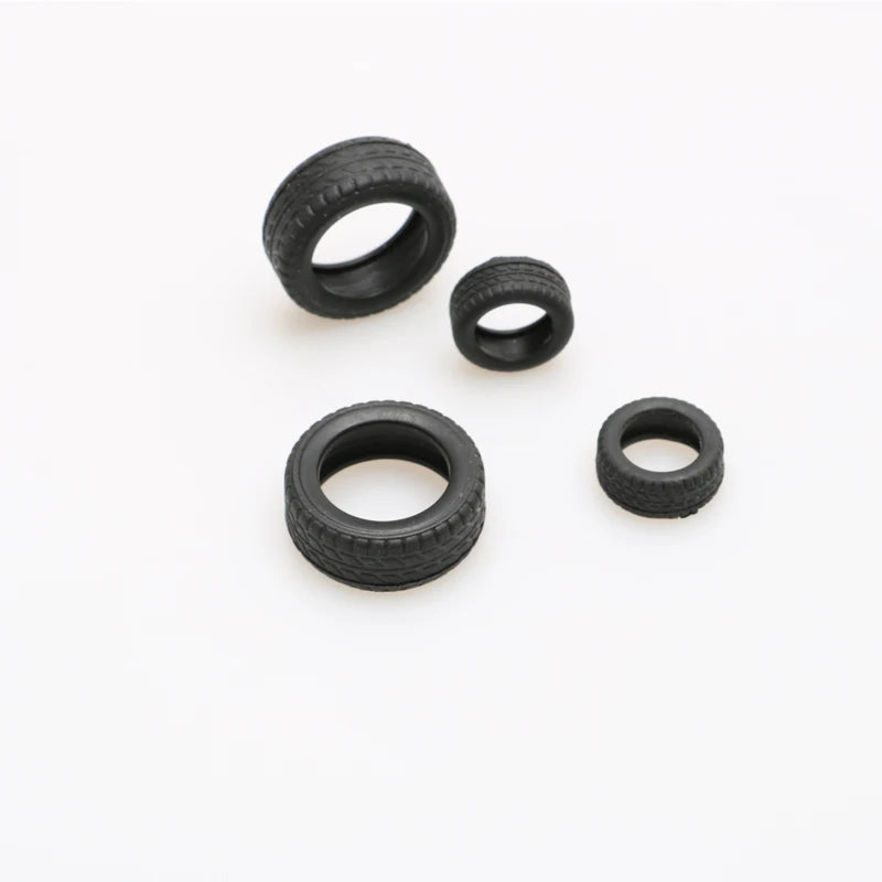 20PCS RC Tugboat Anti-collision Tires Diameter 19mm/28mm Miniature Wheel Mircro Simulated Tyres Decoration Parts for Boat Model